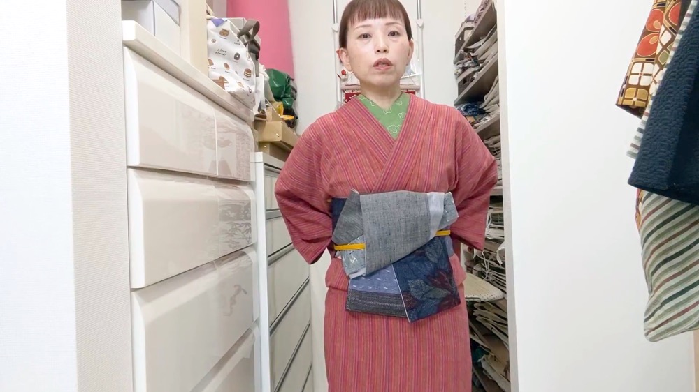 この遠州木綿の名前は「かすみ」🫶普通の遠州木綿とちょっと違う着心地💓