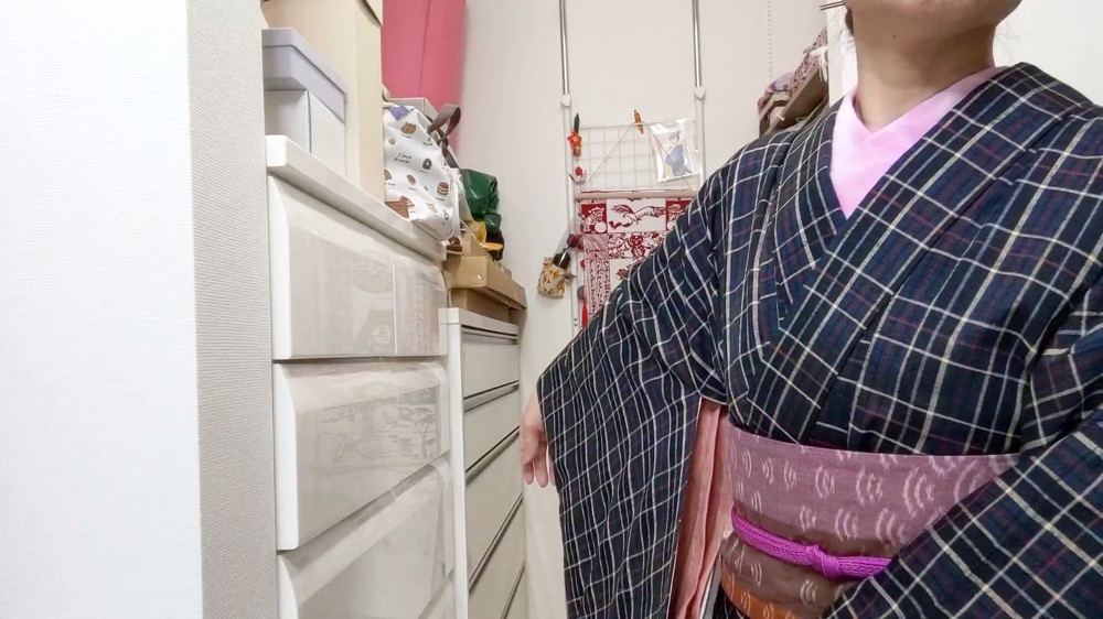 袷の着物、気持ちよく着れる気温のうちに着ておこう！