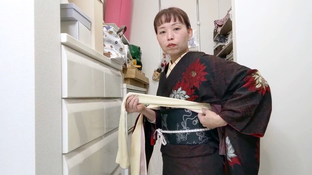 アンティーク着物を買ったよ🫶蔦屋久兵衛さんの兵児帯と初コーデしたよー。 アンティーク着物を買ったよ🫶蔦屋久兵衛さんの兵児帯と初コーデしたよー。